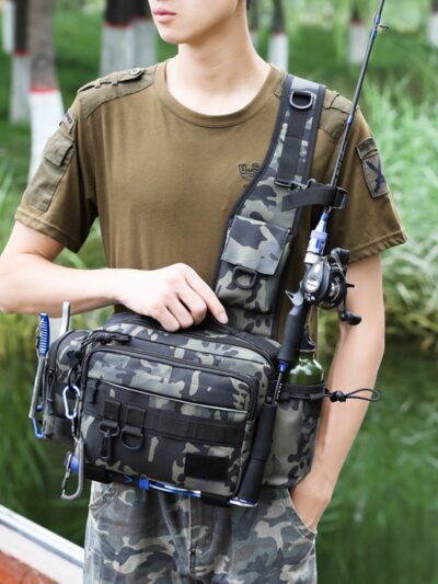 Multifunctional Fishing Tackle Bags Single Shoulder