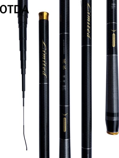 GHOTDA Ultralight SuperHard Telescopic Fishing Rod
