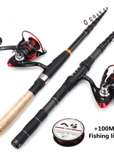 Carbon Fiber Telescopic Fishing Rod