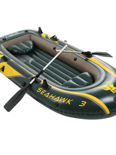 3 Person PVC Kayak With 2 Paddles