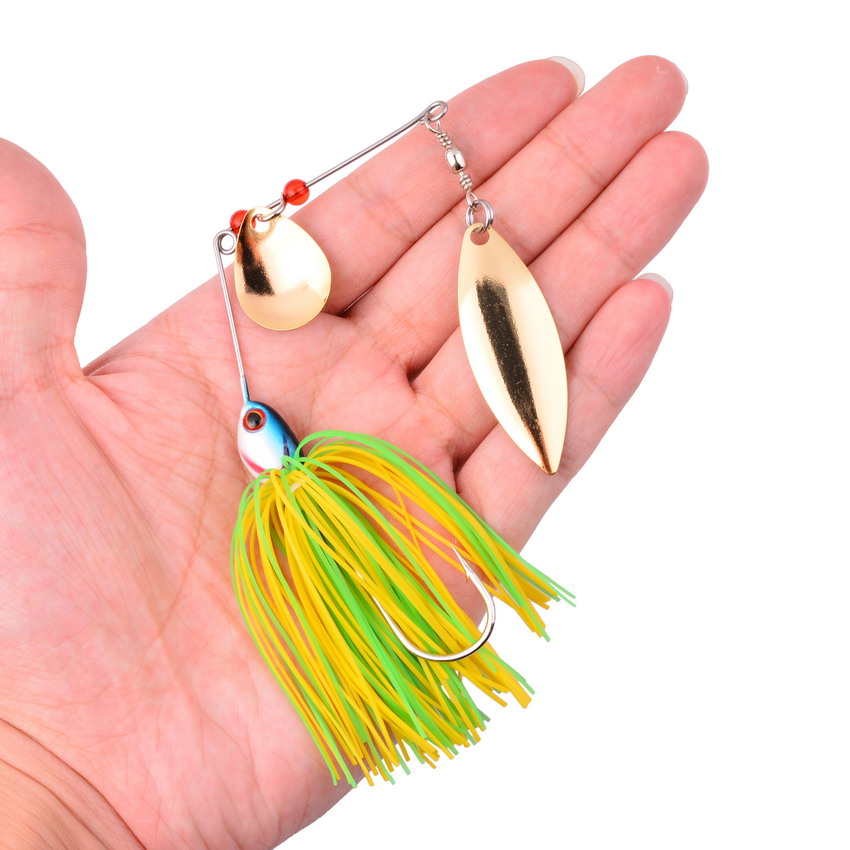 1pcs Spinner Bait Metal Lure - Image 4