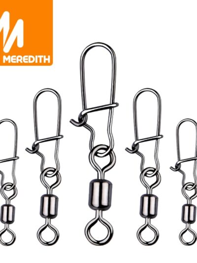 MEREDITH 50PCS Swivel Fishing Accessories
