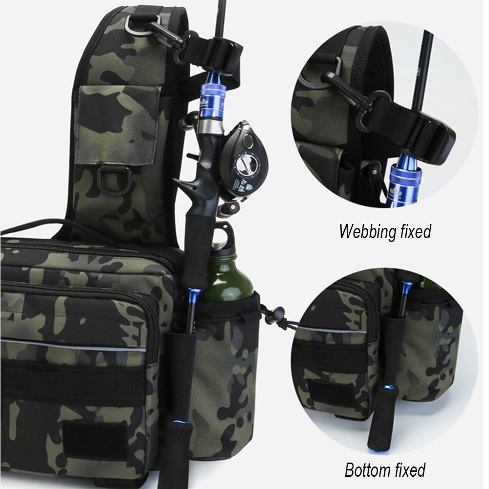 Multifunctional Fishing Tackle Bags Single Shoulder - Image 3