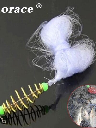 Copper Spring Shoal Fishing Net with Night Luminous Beads