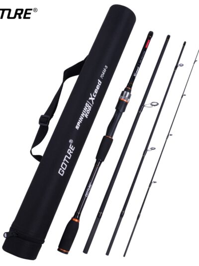 Goture Xceed Spinning Casting Carbon Fishing Rod with Portable Bag