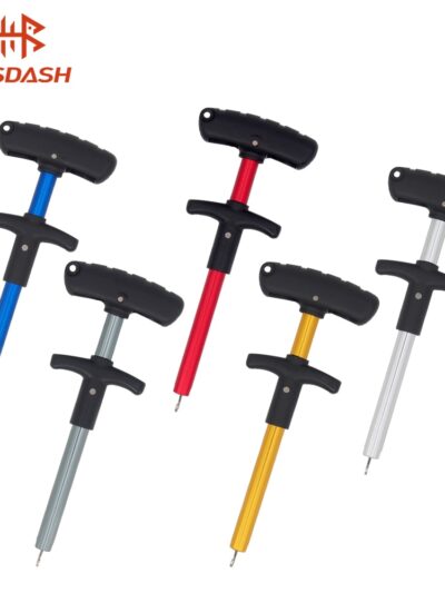Portable Fishing Hook Remover 17.3cm/6.8in Aluminum Hook Disgorger 5 Colors Available