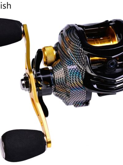 10KG Max Drag Carbon Fiber Baitcasting Reel