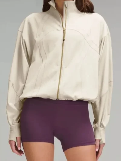 Loose-Fit Fashionable Stand Collar Batwing Sleeve Top