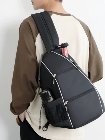 Black Pickleball Backpack