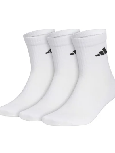 Adidas White 3 Pairs Socks