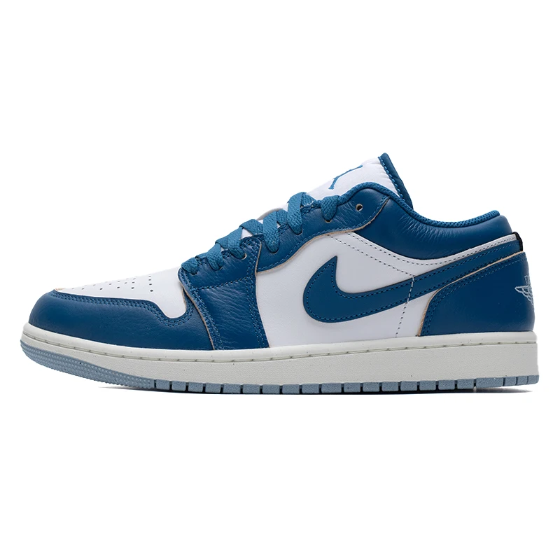 NIKE Air Jordan 1 Low AJ1 Blue and White