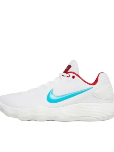 Women's Nike Hyperdunk 2017 Men Sail White University Red