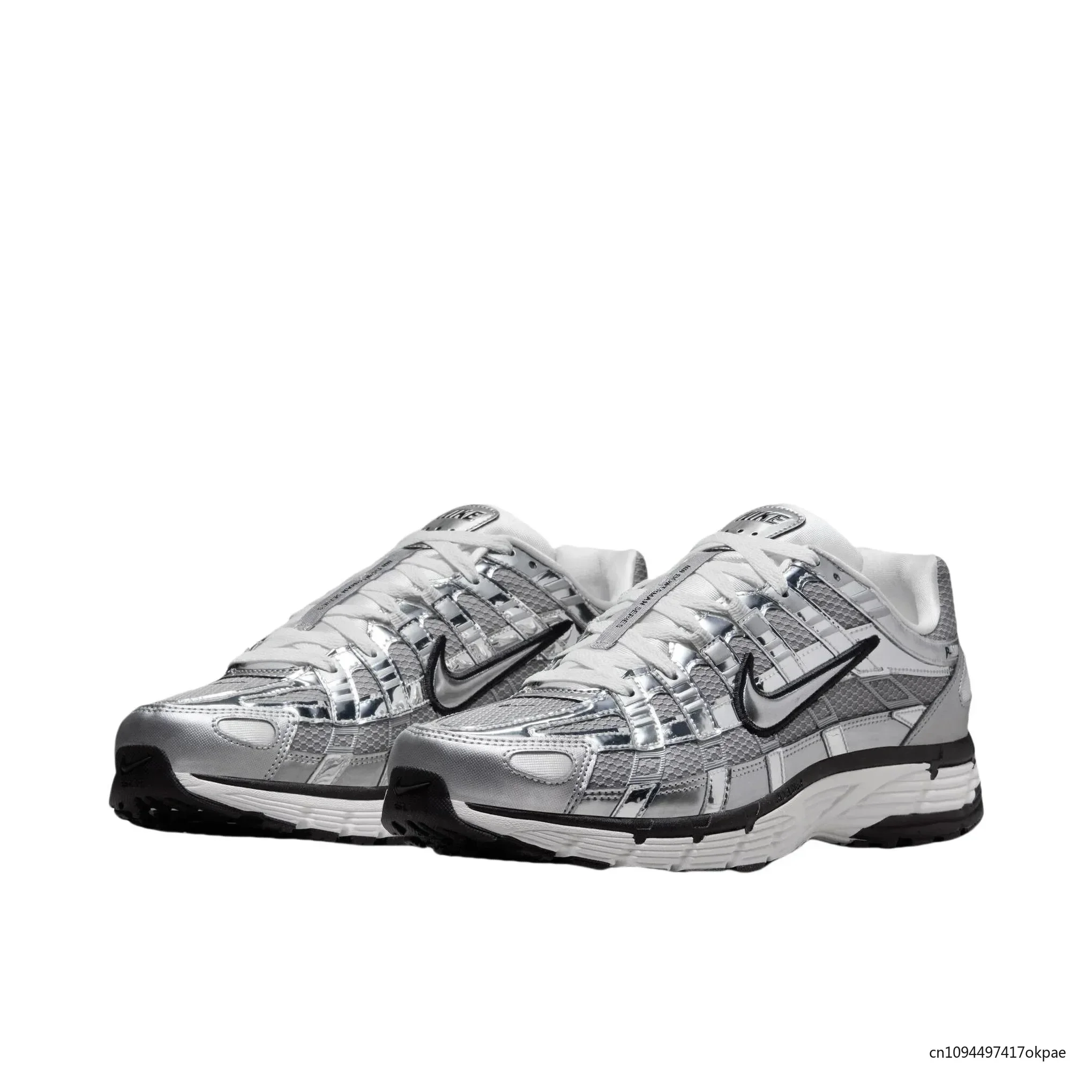 Nike P-6000 CNPT Black Silver Sports Shoes - Image 2