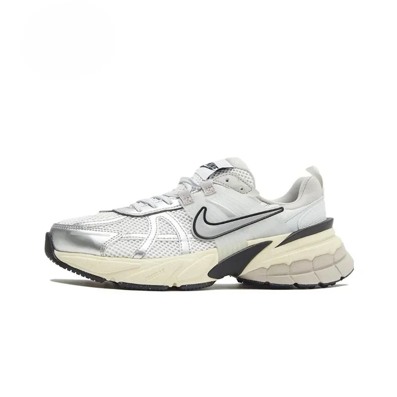 Nike V2K Run Summit White Metallic Silver - Image 2