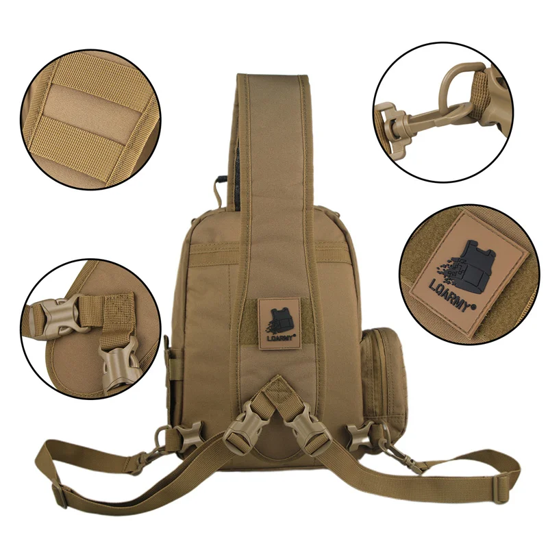 Outdoor Tactical Bag Military Shoulder Bag Sport Backpack Tactical Satchel for Every Day Carry Hunting Camping Waist Bag - Image 4