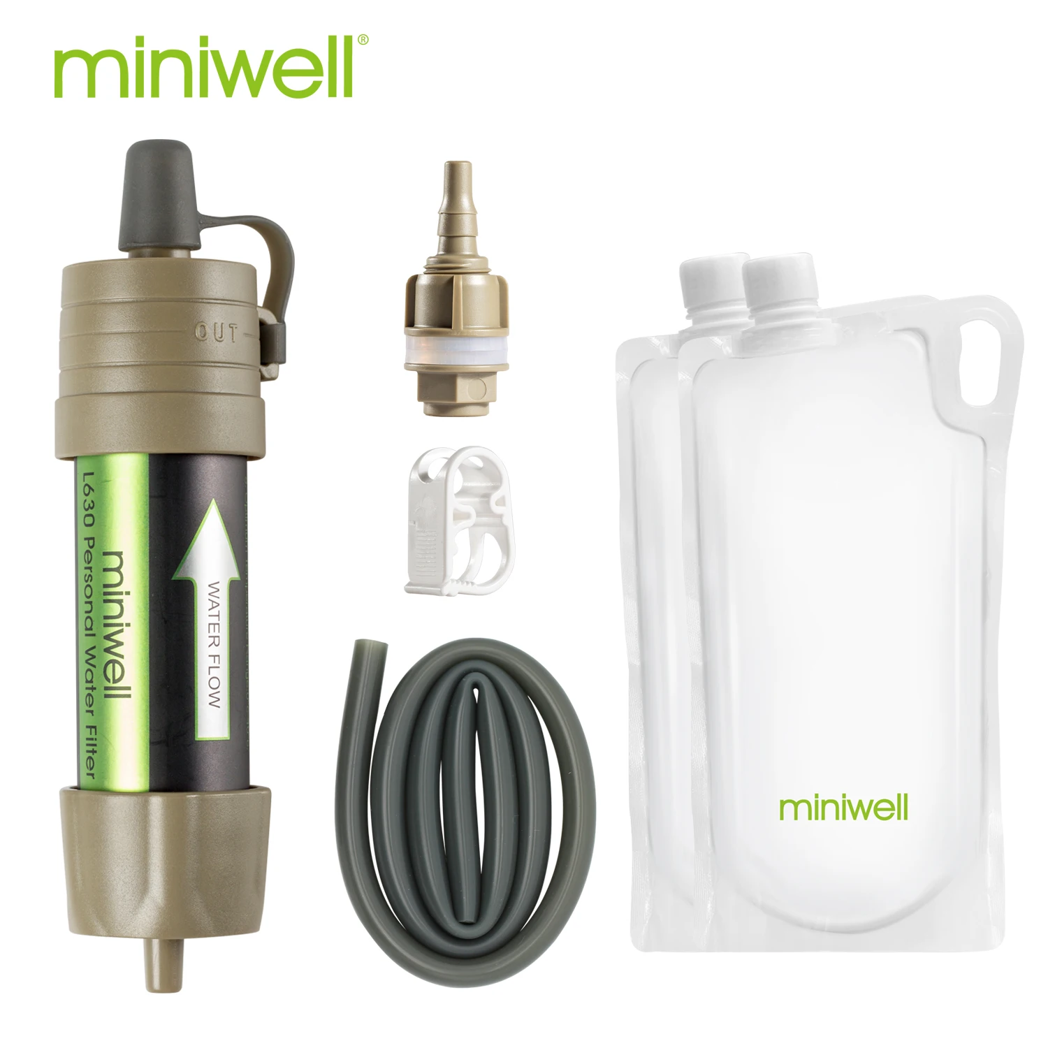 miniwell L630 portable Water Filter equipment for military survival kits - Image 12