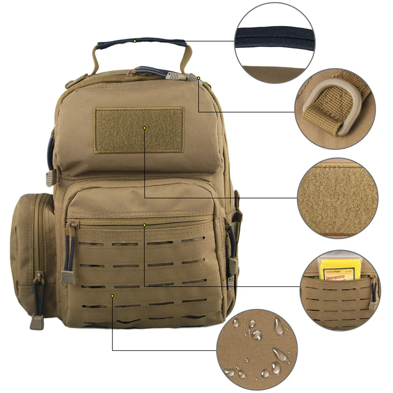 Outdoor Tactical Bag Military Shoulder Bag Sport Backpack Tactical Satchel for Every Day Carry Hunting Camping Waist Bag - Image 3