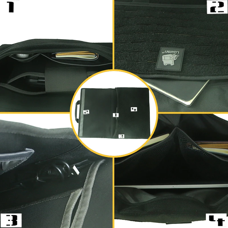 Molle Military Laptop Bag Tactical Messenger Bags Computer Backpack Fanny Belt Shouder Camping Outdoor Sports Army Bags - Image 5