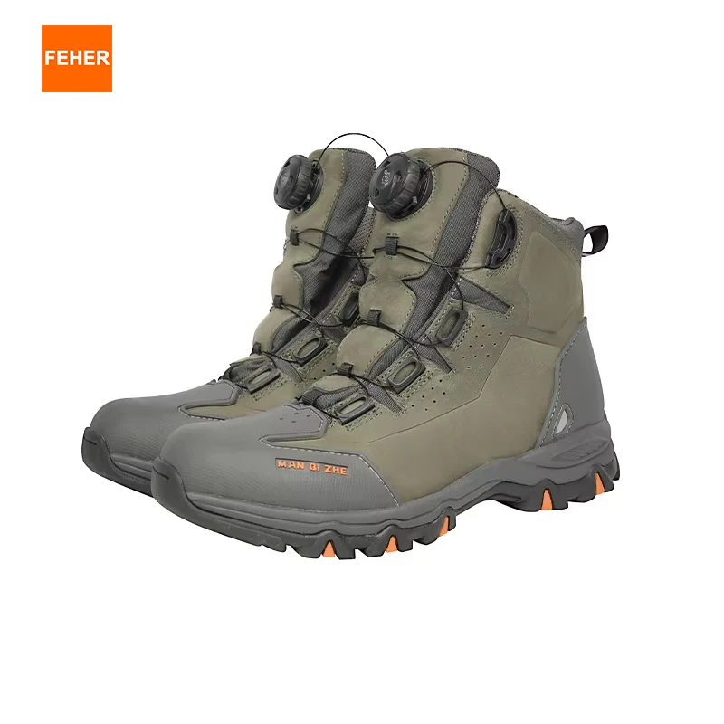FEHER MQZ Series Motorcycle Boots Waterproof CE Level 2 Foot Protection Hiking Shoes All Season for Rider and Wilderness Climber - Image 7