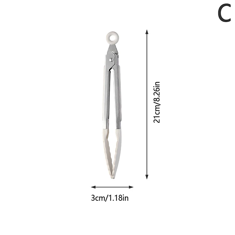 1/4Pieces Household Food Grade Silicone Mini Baking Scraper Oil Brush Egg Beater Food Clip Baking Tool Set Outdoor Tableware - Image 9