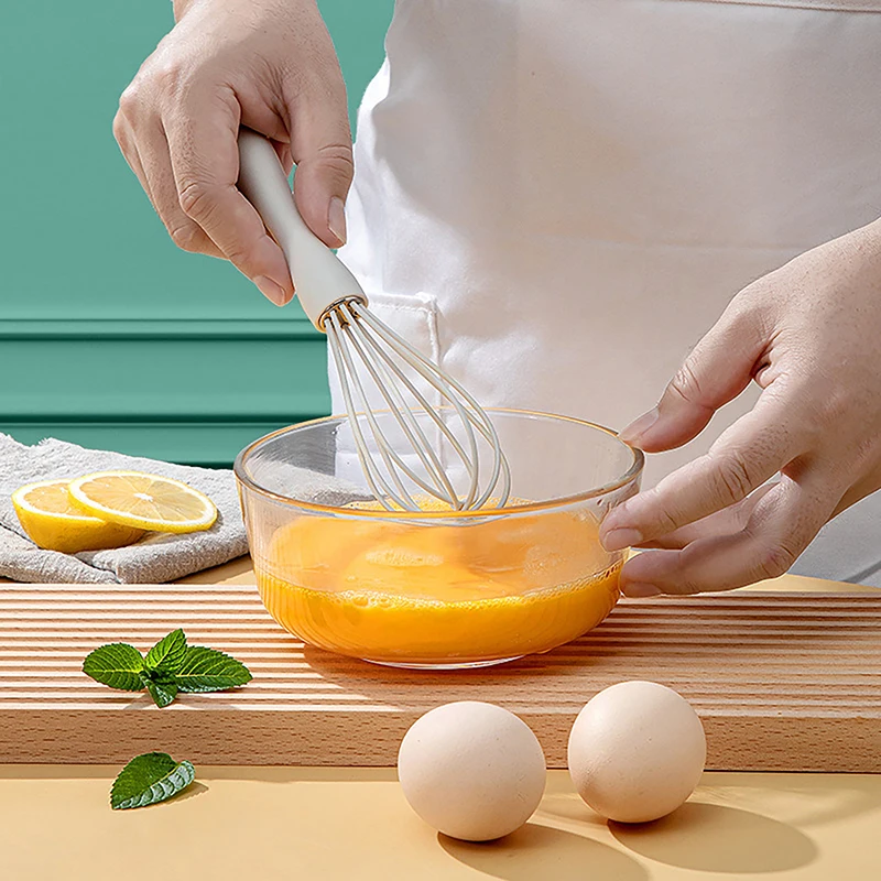 1/4Pieces Household Food Grade Silicone Mini Baking Scraper Oil Brush Egg Beater Food Clip Baking Tool Set Outdoor Tableware - Image 5