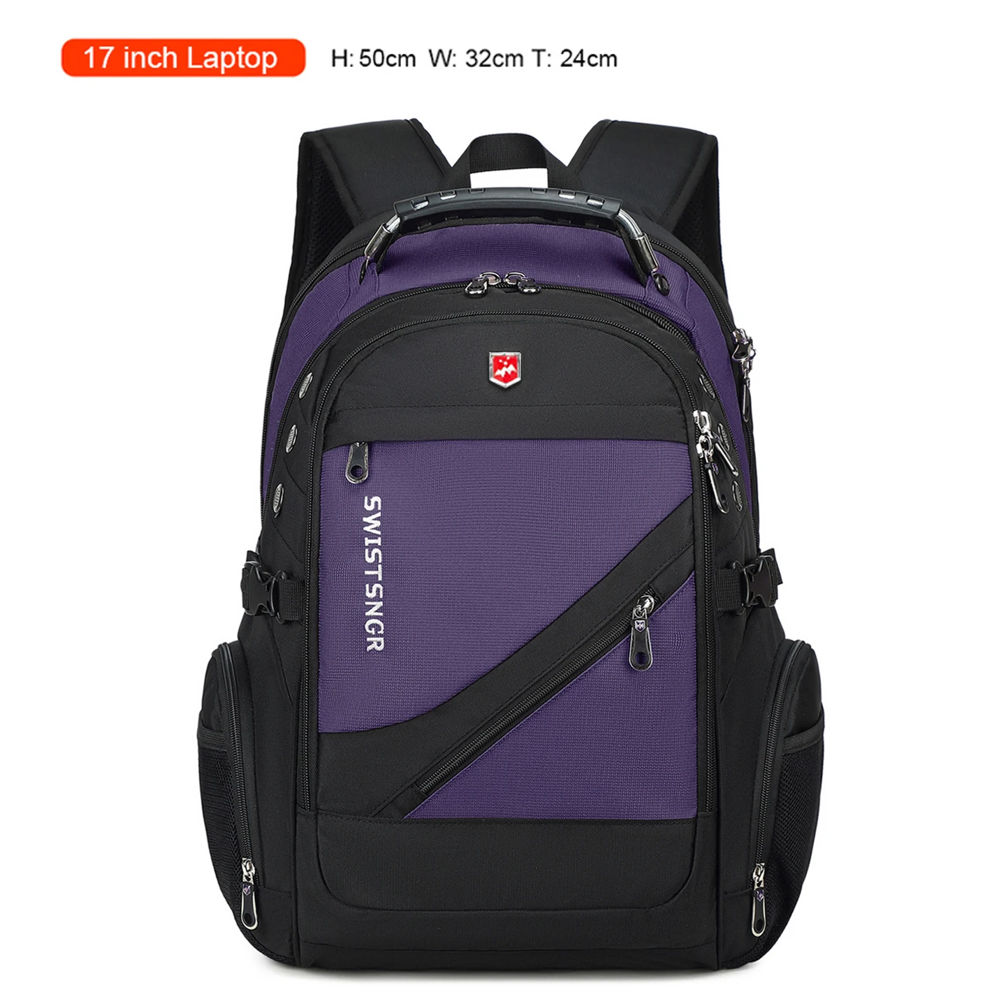 Brand Men's Backpack Anti-theft Waterproof 17inch Laptop Backpacks USB Charging Business Travel Backpack School Bag Male Mochila - Image 13