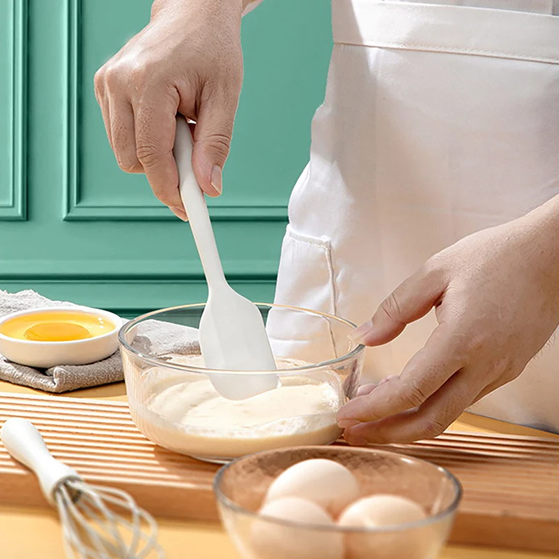 1/4Pieces Household Food Grade Silicone Mini Baking Scraper Oil Brush Egg Beater Food Clip Baking Tool Set Outdoor Tableware - Image 6