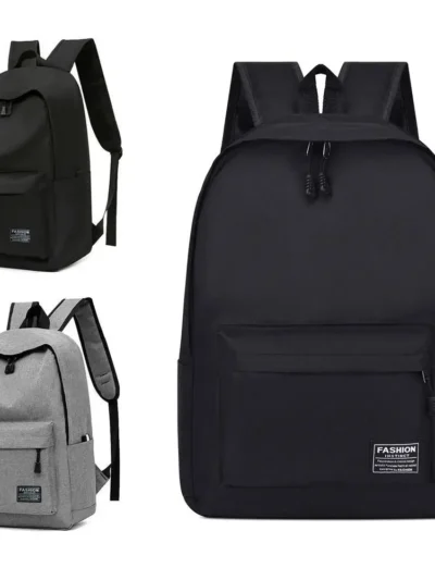 Casual Minimalist Backpack Large Capacity Multi-compartment Travel Trendy College Student Schoolbag Computer Bag Business Bag