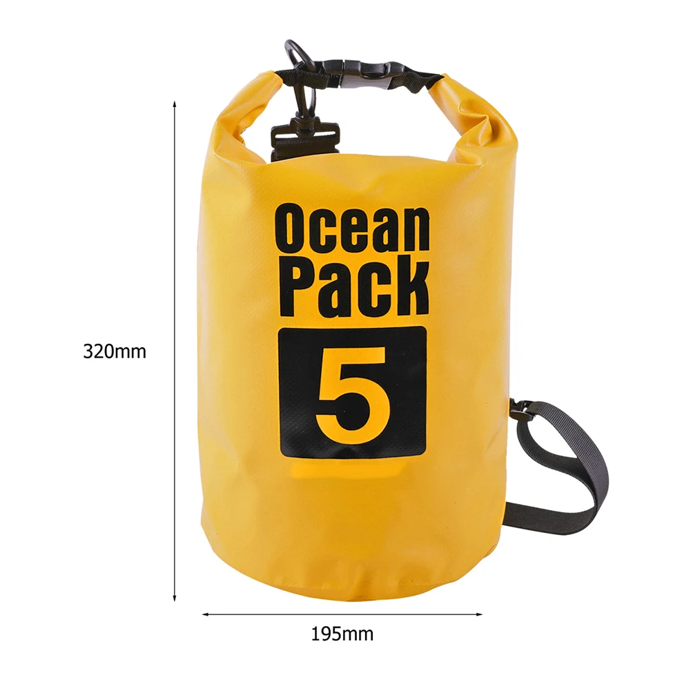 15-2L Swimming Waterproof Dry Bag Outdoor Floating Trekking Beach Backpack PVC Thickened Double-Layer Fabric IPX6 Waterproof Bag - Image 15