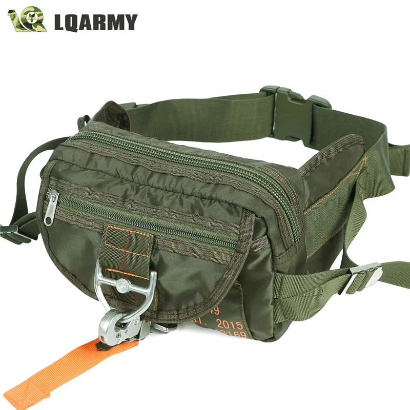 Men Waist Bag Tactical Military Fanny Pack Outdoor Belt Bag Motorcycle Rider Camping Bags Hunting Hiking Climbing Crossbody Bag