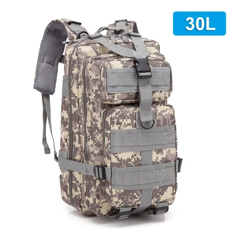 30L/50L Women Men Backpack Sport Trekking Hunting Nylon Rucksack Military Hiking Bag Navy Blue Pink Camouflage Tactical Backpack - Image 10