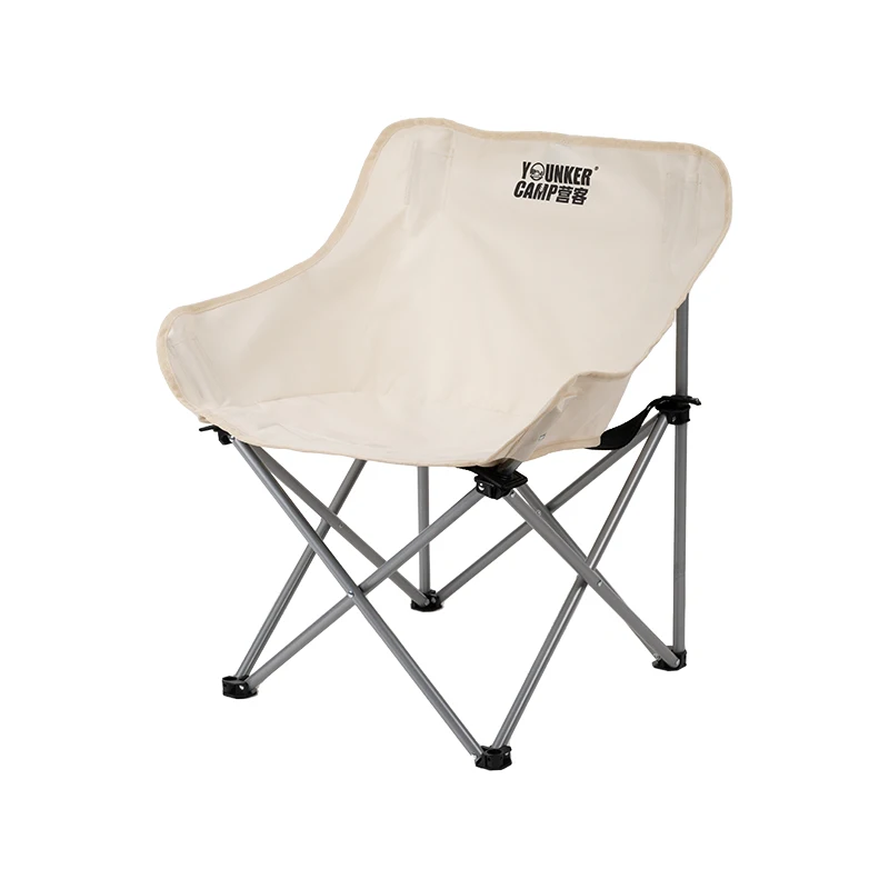 Outdoor Folding Moon Chair Portable Chair Camping Chair Picnic Gear Fishing Small Horse Stool Student Sketching - Image 18