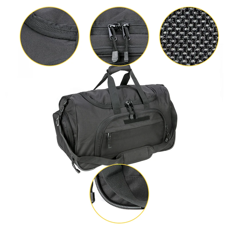 50L Waterproof Gym Bag Men Sports Travel Bags Military Tactical Duffle Luggage Outdoor FitnessTraining Bag - Image 6