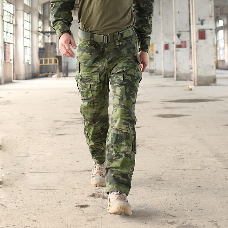 Trueguard Multicam TRU 1/4 Zip Combat Pants Multicam Arid 65/35 Poly Cotton Ripstop Combat Pants MCA Frog Suit Pants - Image 12
