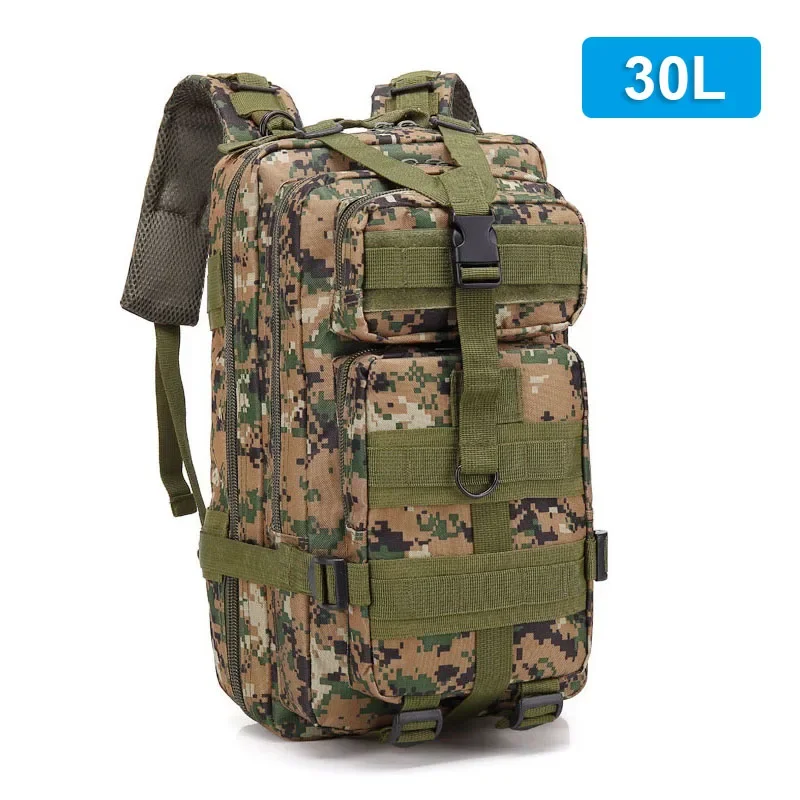 30L/50L Women Men Backpack Sport Trekking Hunting Nylon Rucksack Military Hiking Bag Navy Blue Pink Camouflage Tactical Backpack - Image 16