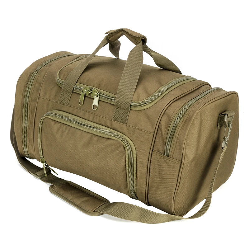 Military Tactical Travel Bag Men Outdoor Handbag Sports Luggage Bags Weekend Gym Hiking Trekking Bag with Shoes Compartment - Image 7