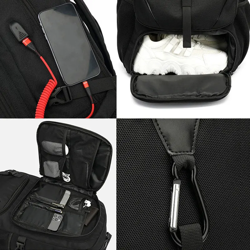 50L 60L 80L Travel Backpack for Women and Men Large Capacity Outdoor Waterproof Men's Business Trip Backpacks Women's Laptop Bag - Image 6