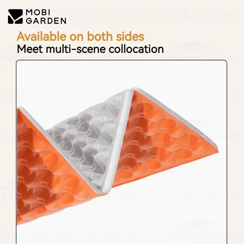 MOBI GARDEN Egg Nest Folding Aluminum Foil Thickness Moisture-proof Mat High Altitude Outdoor Hiking and Camping Mat 2.6R value - Image 3