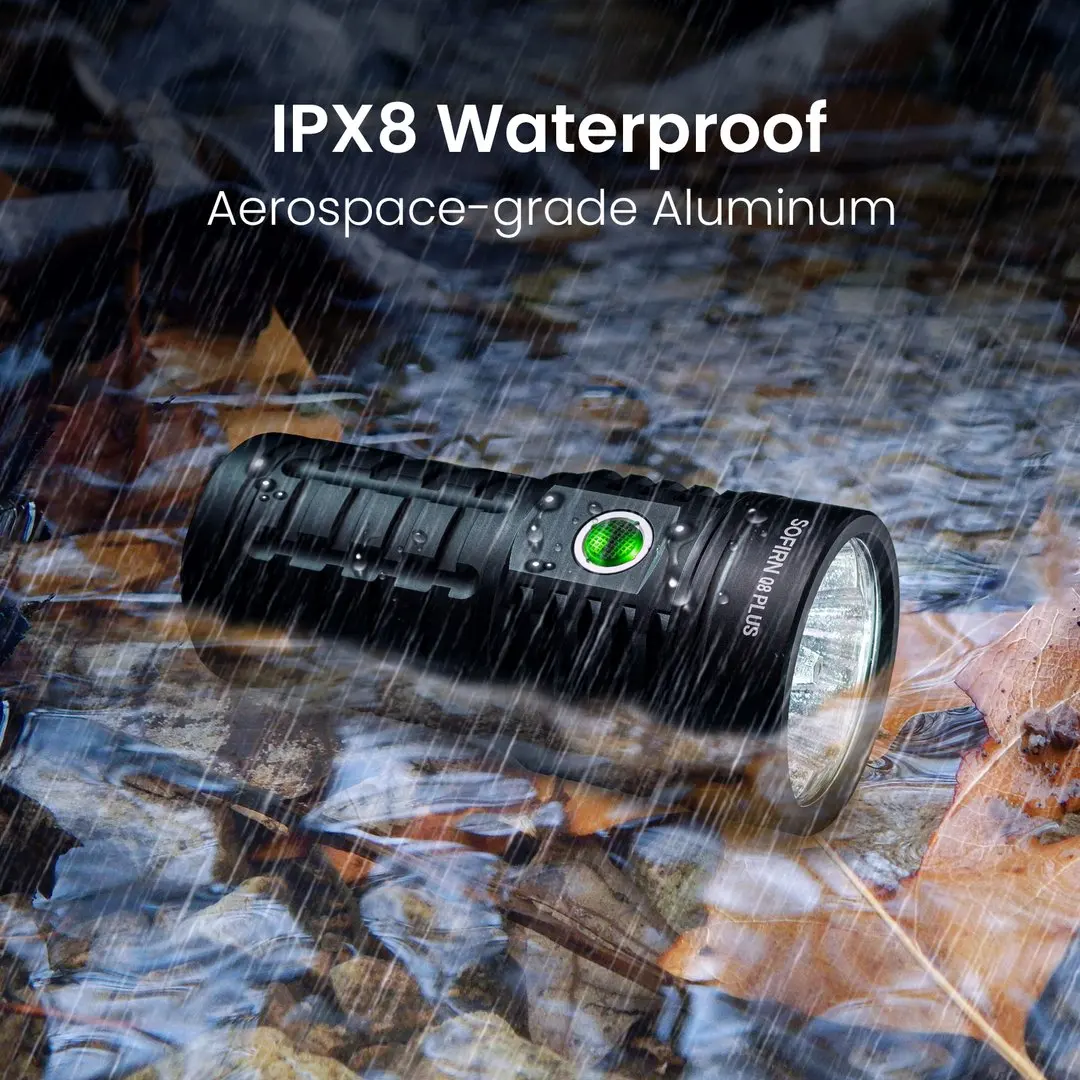 Sofirn Q8 Plus Super Powerful LED Flashlight 16000lm USB C Rechargeable 21700 Anduril 2.0 Torch XHP50B Reverse Charging - Image 6