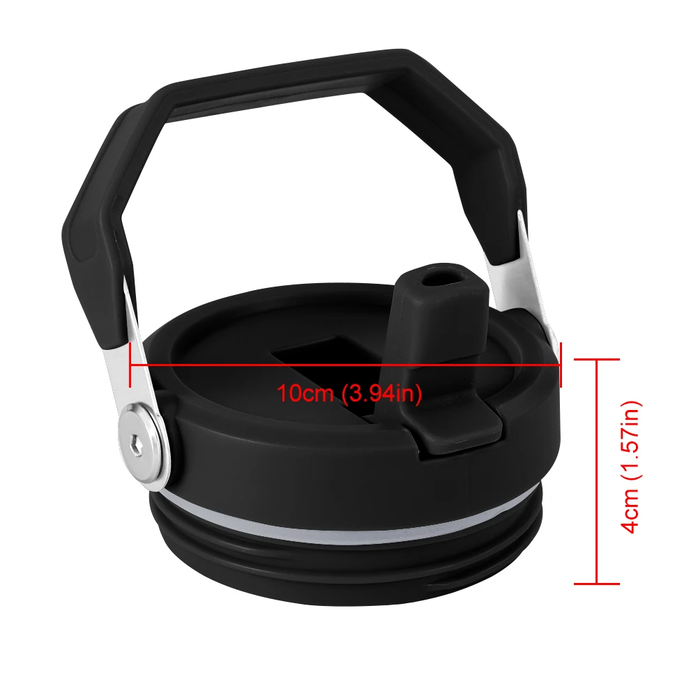 1/2PCS Cup Cap Splash Spill Proof Replaceble Tumbler Flip Straw Lid for Stanley 20/30/40oz Water Bottle Cover Lids with Handle - Image 6