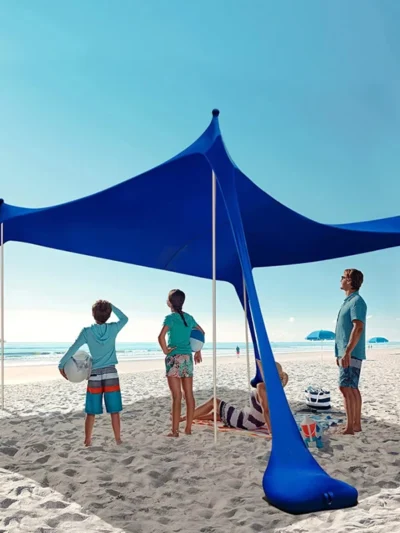 Outdoor Lawn and Beach Leica Canopy Tent Portable Lawn Camping Fishing Tent Outdoor Sun Protection and Cooling Large Size