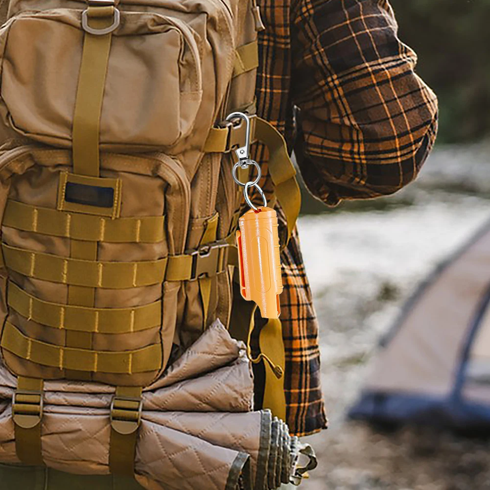 20ml Multipurpose Pepper Spray Keychain Reusable Self-Defense Outdoor Safety Keychains Plastic Personal Defense Spray for Women - Image 2