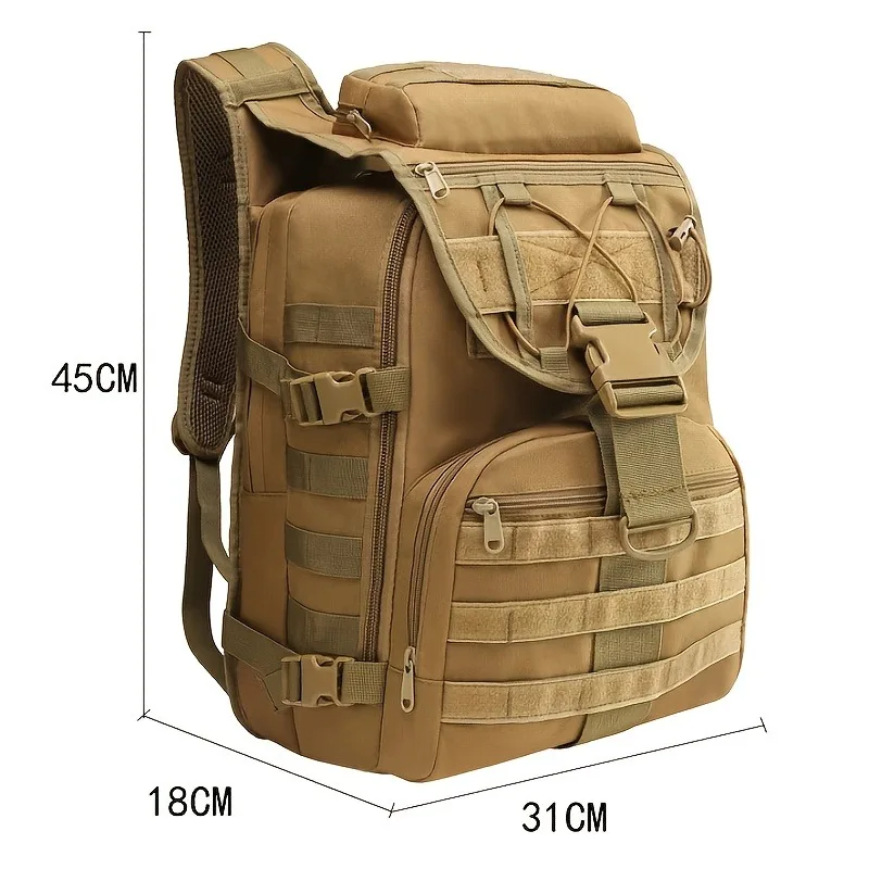 35L Large Capacity Men's Tactical Backpack Outdoor Camping Hunting Hiking Trekking Survival Bag Multifunctional Backpacks - Image 6