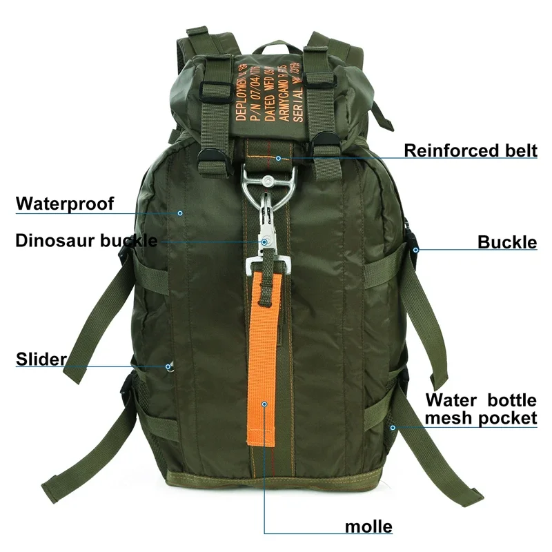 Travel Hiking Backpack Trekking Camping Backpacks Waterproof Hiking Daypack Lightweight Outdoor Sport Travel Backpack for Men - Image 3