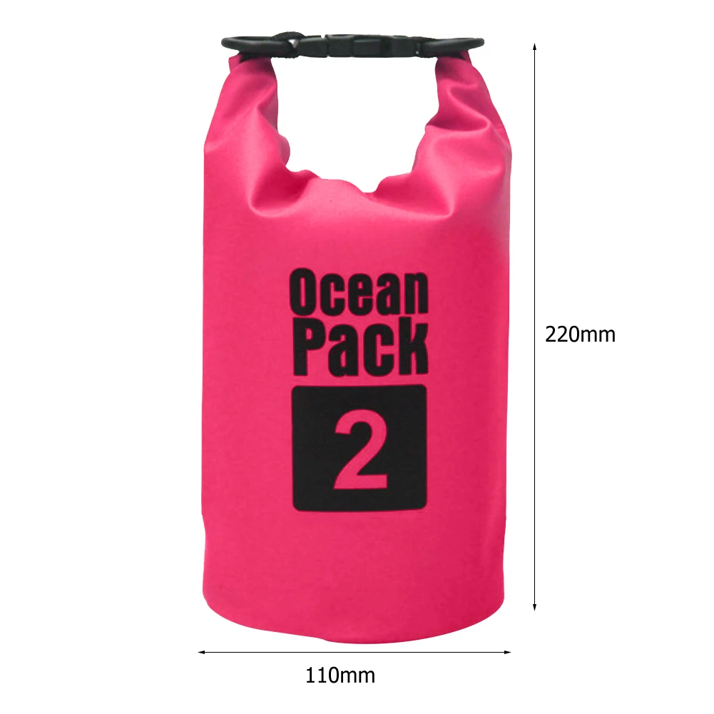 15-2L Swimming Waterproof Dry Bag Outdoor Floating Trekking Beach Backpack PVC Thickened Double-Layer Fabric IPX6 Waterproof Bag - Image 24