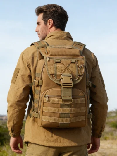 35L Large Capacity Men's Tactical Backpack Outdoor Camping Hunting Hiking Trekking Survival Bag Multifunctional Backpacks