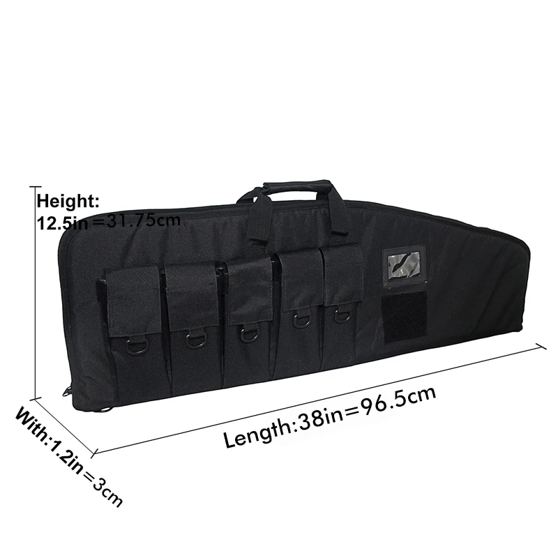 42inch Tactical Rifle Case Gun Bag Air Rifle Case Backpack Sniper Airsoft Holster Shooting Hunting Accessorie - Image 8