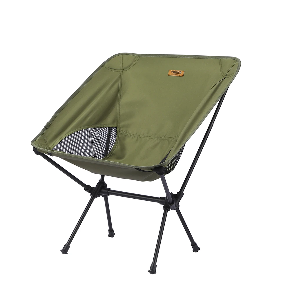 TARKA Foldable Camping Chairs Set Lightweight folding Chair Ultralight Backpacking Moon Chairs for Garden Picnic Beach Fishing - Image 7