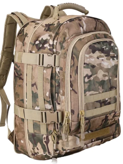 60L Men Tactical Backpack Military Camouflage Backpacks Outdoor Hking Traveling Trekking Hunting Bag Large Capacity 8 Colors Ava