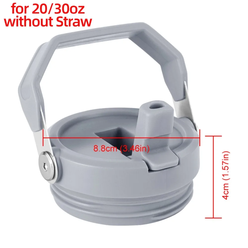 1/2PCS Cup Cap Splash Spill Proof Replaceble Tumbler Flip Straw Lid for Stanley 20/30/40oz Water Bottle Cover Lids with Handle - Image 10